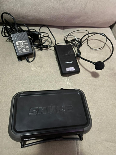 Microfone Shure Com Base Px4 