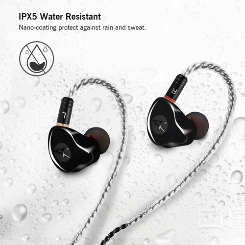 Dcmeka Auriculares In-ear C/ Monitor De Oído Y Sonido Nítido