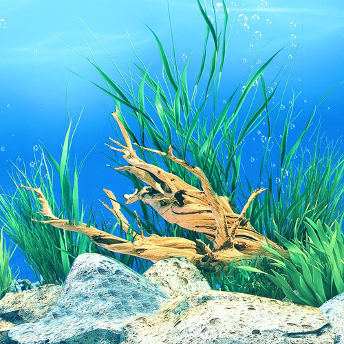 P Adhesivo De Fondo De Acuario 3d De Doble Cara Adhesivo