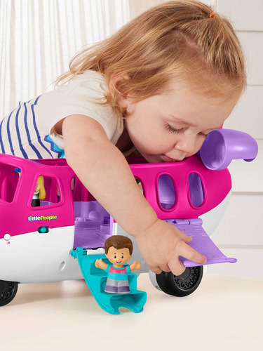 Fisher-price Little People Set Avión De Los Sueños Barbie