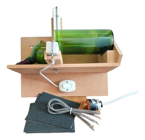 Máquina De Cortar Botella De Vidrio Mdf Mejorada
