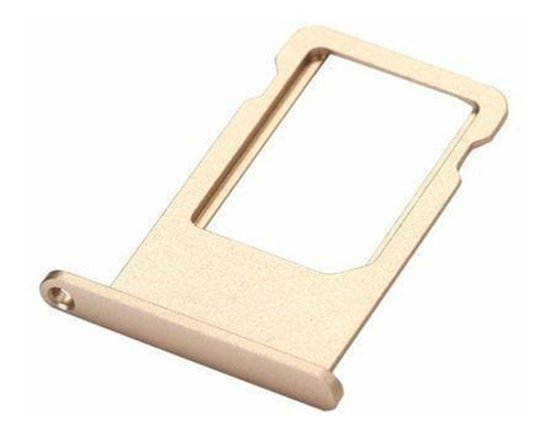 Bandeja Reemplazo Nano Sim Para iPhone 6 Plus Gold Dorado