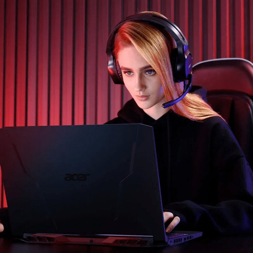 Notebook Gamer Acer An515-45-r91a, Amd Ryzen 5 5600h, 8gb Cor Preto