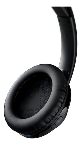 Auriculares Inalámbricos Philips Bluetooth Con Vincha P Tv Color Negro