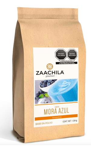 Zaachila-gourmet Sabor: Mora Azul Base Frappe Con1.36kg