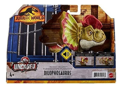 Dilophosaurus Sonido Y Camina Uncaged Jurassic World Dominio