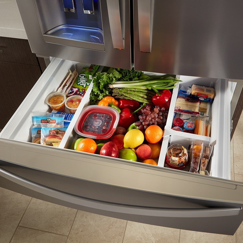 Heladera Whirlpool 589l Frenchdoor 4 Ptas Silver-wrx735sdhz