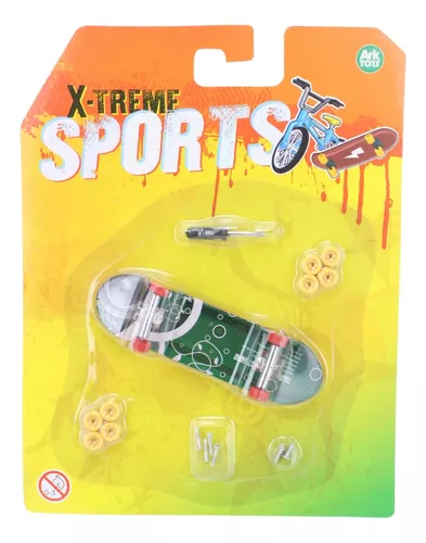 Skate De Dedo C/lixa Fingerboard +pcs Brinquedo barato - Ark Toys