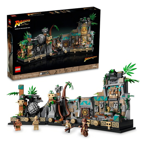 Kit Lego Indiana Jones Templo Del Ídolo Dorado 77015 3+ Cantidad de piezas 1545