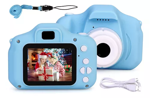 Cámara Compacta Digital Fotos Niños Recargable + Juegos 32g