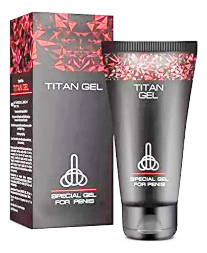 Titán Gel Clásico 50ml Alargador Masculino Black
