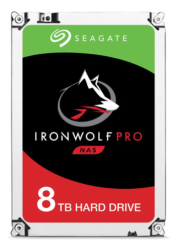 Seagate Ironwolf Pro - Disco Duro Interno Nas De 8 Tb - Cmr.