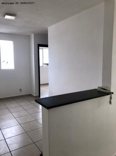 Apartamento Para Venda Em Cuiabá, Parque Ohara, 2 Dormitórios, 1 Banheiro, 1 Vaga - 799_1-1796148