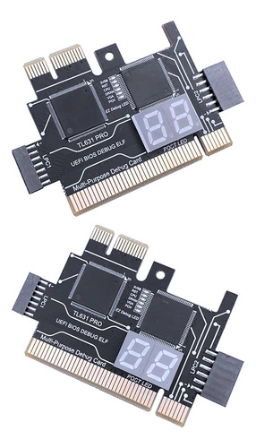 Tarjeta De Depuración Analyzer Lpc Pci-e Post Test Kit Placa