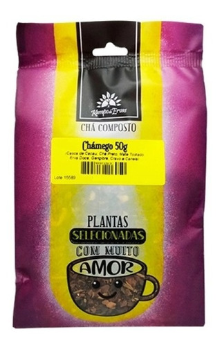 Chá Composto Disposição P/ O Dia Chamego 50g Kampo De Ervas