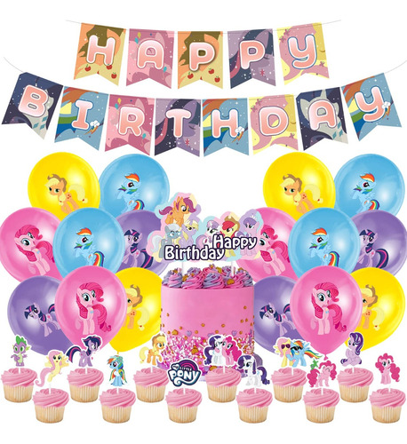 Cumpleaños De Kit My Little Pony Decoraciones Para Pasteles