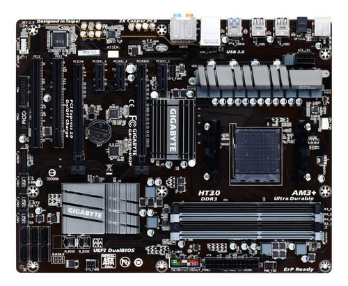 Placa Mãe Gigabyte Ga-970a-ud3p Am3+ Ddr3 Usb 3.0 ** Cor Padrão