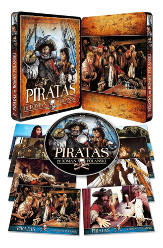 Blu-ray Pirates / Piratas / De Roman Polanski / Steelbook