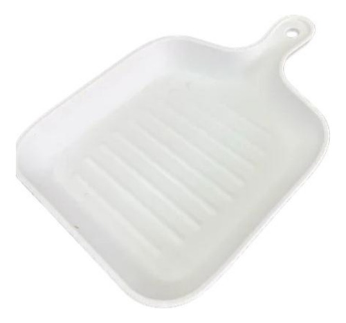 Bandeja De Plastico Con Mango 16x16cm