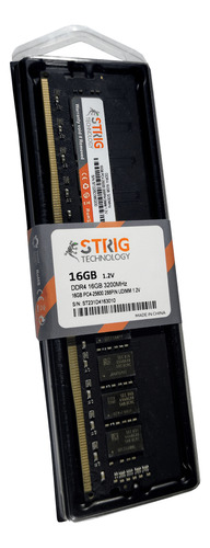 Memoria Ram Dimm Strig Ddr4 16gb De 3200 Mhz 1 Año Garantía