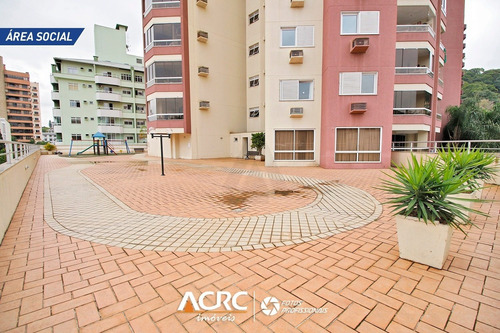Acrc Imóveis - Apartamento Semi Mobiliado De Alto Padrão Para Venda No Bairro Ponta Aguda - Ap03195 - 34786997