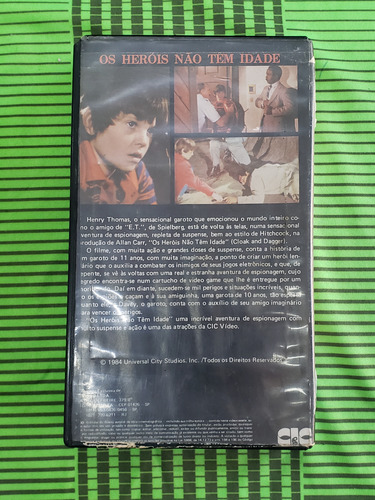 Vhs Filme Os Herois Não Tem Idade (Usado)