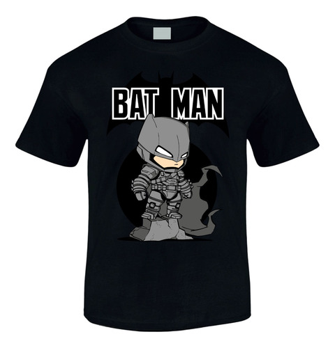 Camiseta Batman Version 7.0 Manga Corta Serie Black