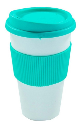 Imagen 3 de 6 de 150 Vaso Térmico Tipo Starbucks Mug 300 Ml Colores