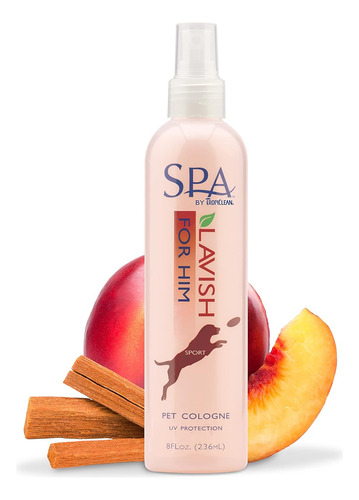 Tropiclean D7909 Spa Colonia para Perros 236 mL Lavish for Him