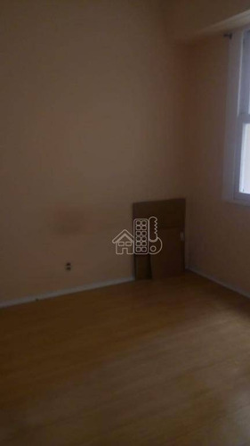 Apartamento Com 3 Dormitórios À Venda, 94 M² Por R$ 490.000,00 - Icaraí - Niterói/rj - Ap3550