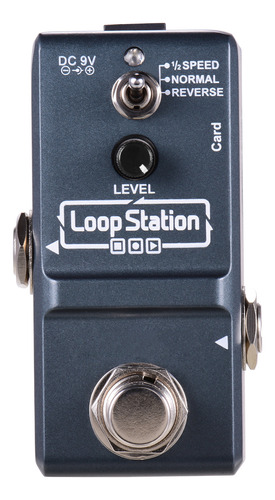 Pedal De Efectos Time Looper True Modes Con Miniguitarra