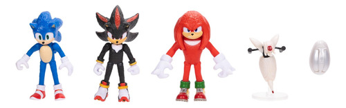 Figuras De Acción Sonic The Hedgehog Movie De 6 Cm Con Acces
