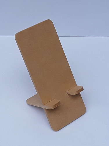 Set Por 3 Soportes Porta Celular Mdf Fibrofacil Home Office