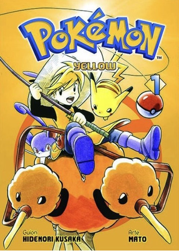 Pokemon Yellow 01 Manga Original En Español Panini -