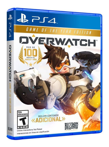 Overwatch  Game Of The Year Edition Blizzard Ps4 Físico