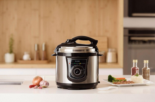 Panela De Pressão Elétrica Elgin 4l 840w 220v