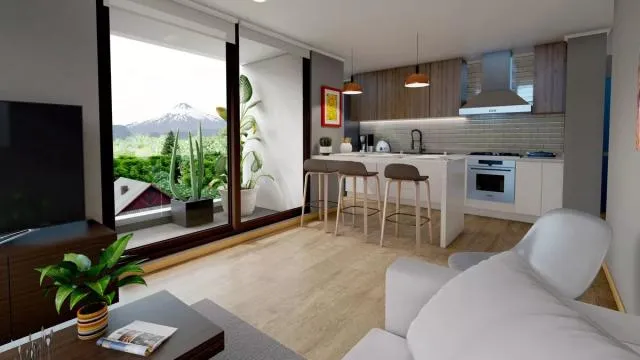 Imagen 5 de 12 de Departamento En Venta En Pucón