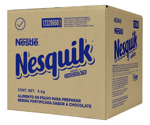 Chocolate En Polvo Nesquik 5kg Negocio Cafeterías Postres