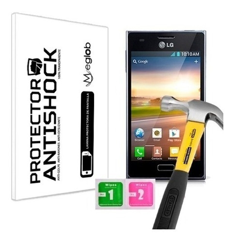 Protector De Pantalla Antishock LG Optimus L5