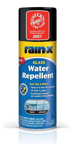 Rainx Repente De Agua Y Lluvia Para Vidrio