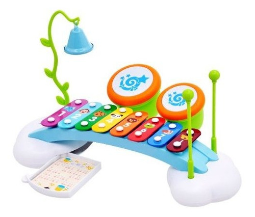 Liberty Imports Rainbow Xylophone Piano Bridge Para Niños C