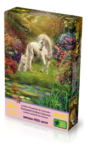 Rompecabezas Wuundentoy Jardines De Los Unicornios 300 Pzas