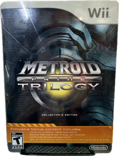Metroid Prime Trilogy | Nintendo Wii Completo (Usado)