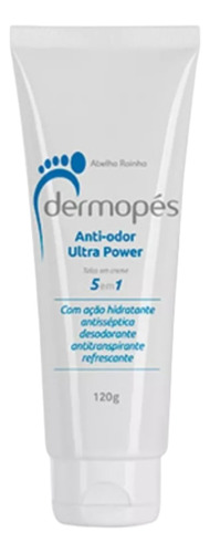 Dermopes Talco Antisséptico Para Os Pés Abelha Rainha 100 Gr