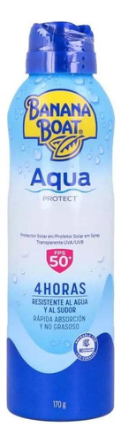 Banana Boat Agua Protect 50+fps Protector Solar Spray 170g
