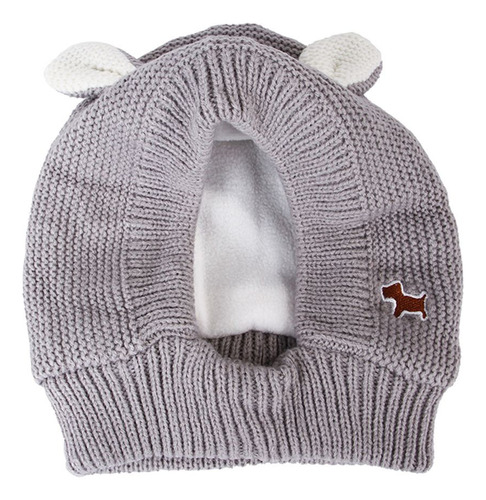 Gorro De Invierno Cálido Para Cachorro Con Orejas De Conejo,