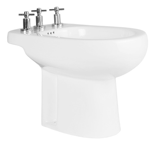 Imagen 4 de 5 de Combo Inodoro Bidet Deposito Moch Pringles Jade Largo Cuotas