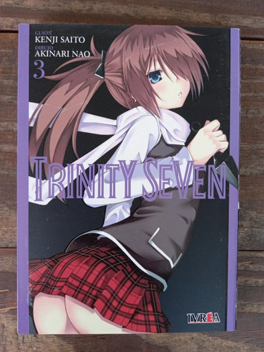 Trinity Seven 03 Kenji Saito Akinari Nao Manga Ivrea