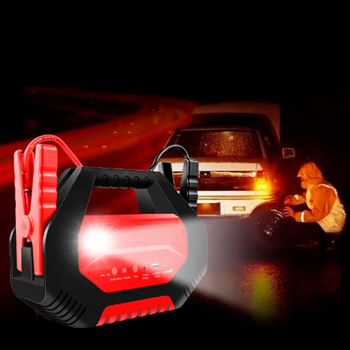 Arrancador De Bateria Multifuncional Auto Moto Power Bank
