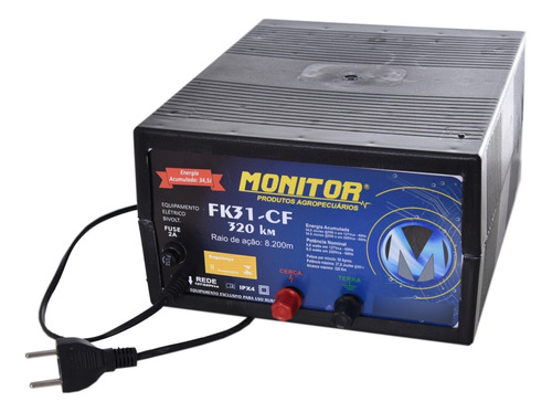 Eletrificador De Cerca Rural Fk31-cf Monitor